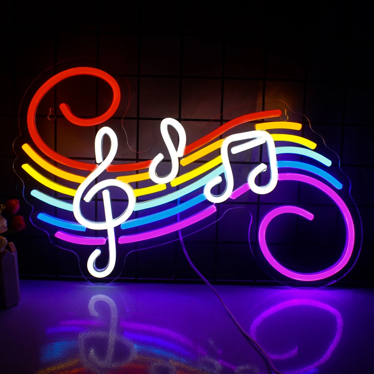 Musical Notes Neon Sign