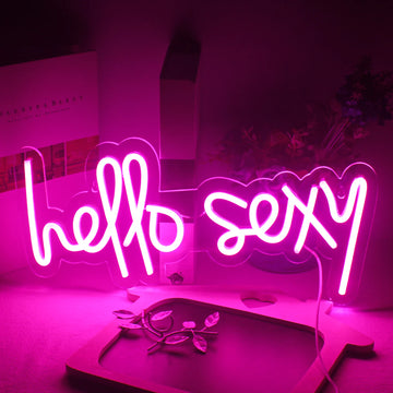 "Hello Sexy" Neon Sign