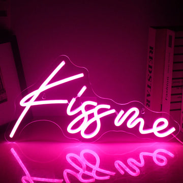 "Kiss Me" Neon Sign