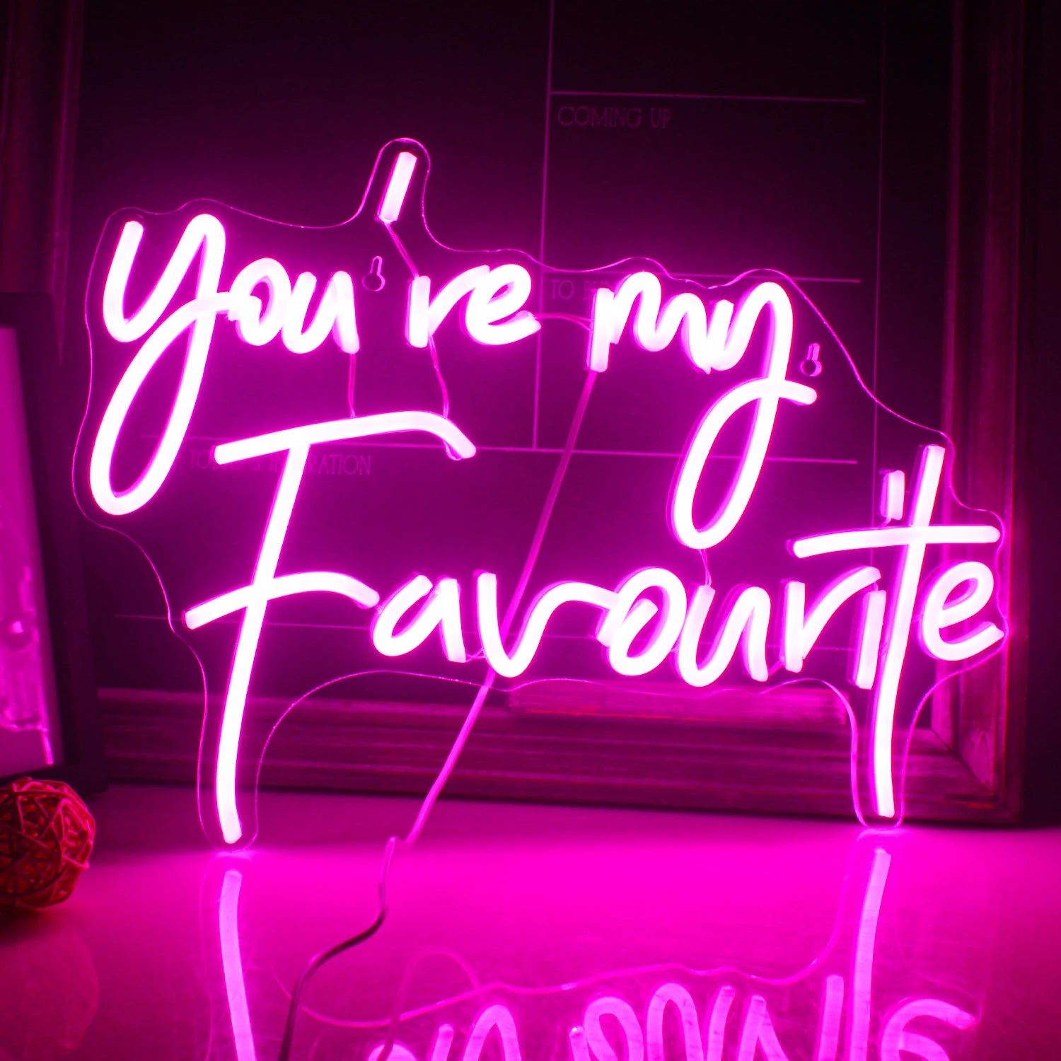 "You're My Favorite" Neon Sign!