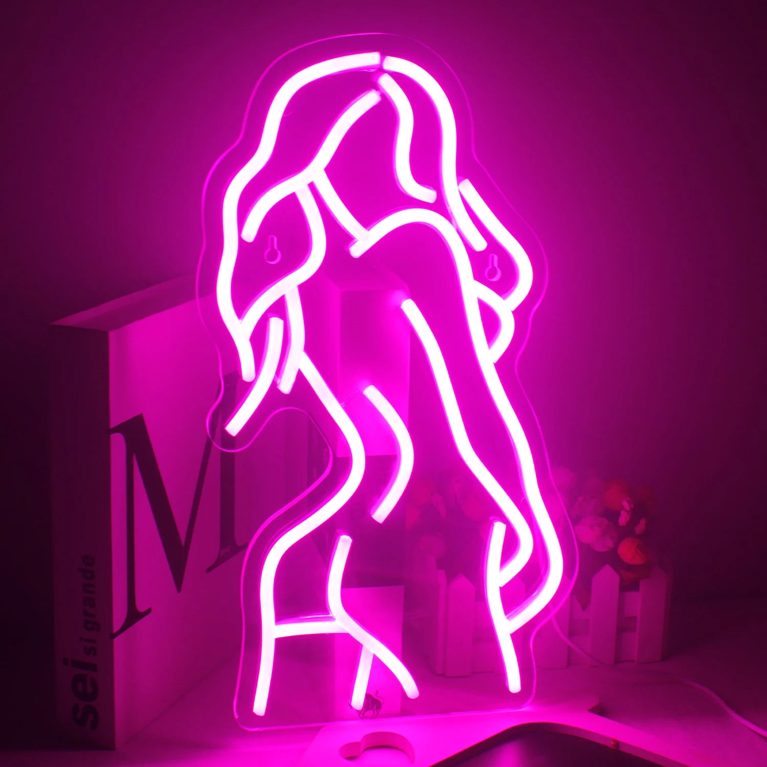 Sexy Lady Body LED Neon Light Sign